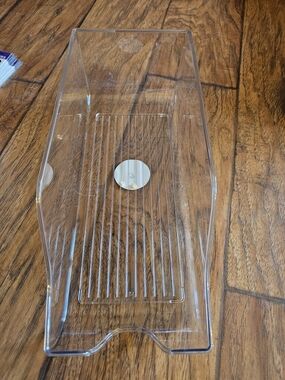 Clear Plastic Refrigerator Bin Organizer